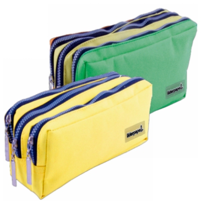 ESTUCHE TRES CREMALLERAS